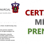 Certificado Medico Prenupcial en México